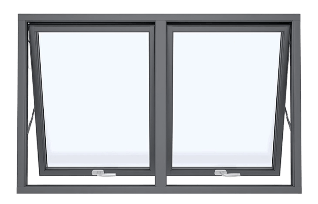 Ventana doble batiente diseñada para espacios únicos, combinando funcionalidad y estilo